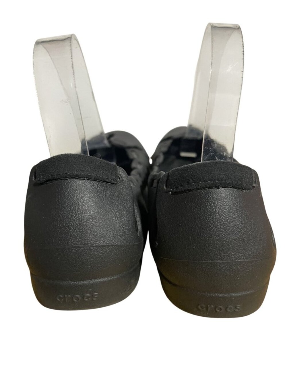 Crocs Black Crocs Springi Flats Womens Size 8 Lightweight Durable Balletcore - Picture 10 of 12